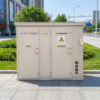Transformateur triphasé sur socle Pearl Electric 8000 kVA 69 kV à faible bruit pour système d'alimentation aéroportuaire