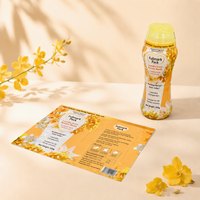 Film rétractable en PVC personnalisé pour l'emballage des perles de parfum pour lessive, étiquette thermorétractable imperméable