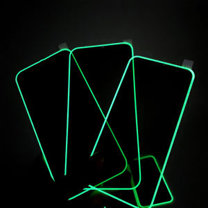 Verre trempé lumineux pour Xiaomi <span class=keywords><strong>Redmi</strong></span> <span class=keywords><strong>Note</strong></span> 11E 11S 11 <span class=keywords><strong>10</strong></span> 9 s Pro Max 9 S 12 8T protecteur d'écran 11t 11 lite 5G SE Poco X3 <span class=keywords><strong>Film</strong></span> - Product Image 1