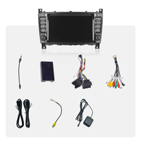 Radio de Coche Android de 7'' para Mercedes Benz Clase E W211 2002-2009, Pantalla Táctil GPS, Carplay, Android Auto, Unidad Principal OEM