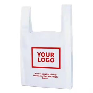 Hot Sale White Pink KT Cat Cartoon <strong>Design</strong> Vest Bag Household Plastic T-Shirt Bag Gravure Printing Convenient Portable <strong>Garbage</strong> - Product Image 4