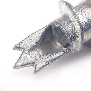 Fijaciones de placas de yeso autoperforantes de metal Enchufes de pared Anclajes con tornillos EZ Ancors aleación de zinc Anclajes para paneles de yeso - Product Image 5