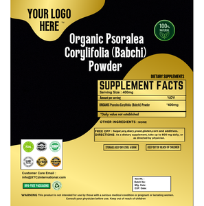 Poudre d'extrait de Psoralea Corylifolia biologique d'approvisionnement d'usine extrait de plantes de Babchi cultivées à l'état sauvage en vrac - Product Image 2