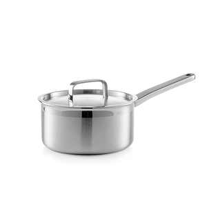 Utensilios de cocina de inducción de alta calidad, sartén de salsa de acero inoxidable con cubierta de acero inoxidable 304 - Product Image 5
