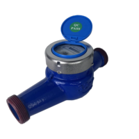 Corps en laiton DN32 mm Compteur d'eau numérique à ultrasons intelligent sans fil Lora