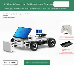 Telaio Robotico WD AI con Interazione Multimodale, Sospensioni Indipendenti a Quattro Ruote, Telecamera di Profondità, Motore ad Alte Prestazioni, ROS2 - Product Image 6
