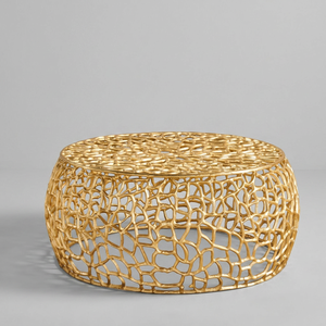 AK Brass Handmade Metal Coffee Table Gold Finish Unique Design Luxury Furniture For Home Decor Hotel Interior Living <b>Room</b> - Product Image 4