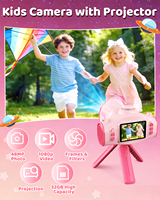 Snap & Show: la Cámara Interactiva para Niños con Filtros Creativos, Juegos Integrados y Proyección con un Solo Toque H92