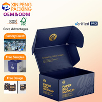 Cajas de Cartón Corrugado con Logotipo Personalizado, Cajas de Envío de Lujo de Colores, Elegantes Cajas de Regalo para Cosméticos, Caja de Cartón Postal Impresa