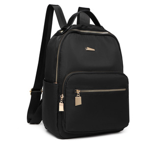 Mochila negra para computadora portátil con características antirrobo para viajes, trabajo, deportes, ocio, estudiantes, billetera para niñas, bolsa para computadora - Product Image 2