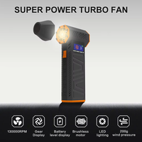 Nouvelle mise à niveau ordinateur souffleur d'air électrique Mini Turbo Jet ventilateur Portable main comprimé Air Duster