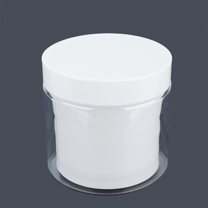 Mỹ phẩm <span class=keywords><strong>container</strong></span> rỗng 200g 250G 500G miệng rộng đôi tường nhựa PET Jar kem kem bao bì Jar - Product Image 3