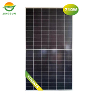 Panel Solar Ja de 710W 720W, Programa Gubernamental de Paneles Solares Más Baratos, Precio Económico de Panel Solar para el Hogar
