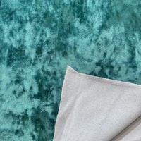 Tissu en velours hollandais de haute qualité, multicolores, 100% polyester, fil teint, froissé, pour canapés de salon