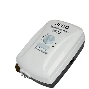 JEBO 9950/9970 AC/DC 5V 2W pompa di ossigeno acquario silenzioso batteria al litio pompa aria acquario all'ingrosso