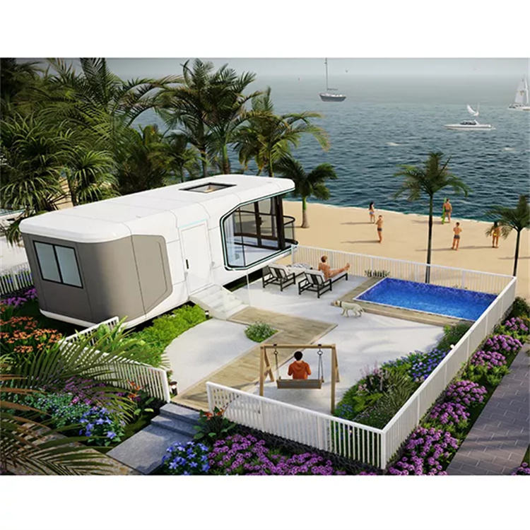 Portable Modular Prefab Cabin House for Backyard Guest Room and Holiday ...