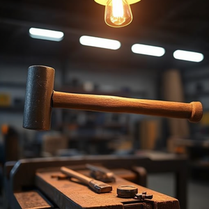 Marteau à tête en caoutchouc TTAKE 5083 pour le travail des métaux et la menuiserie - Product Image 3