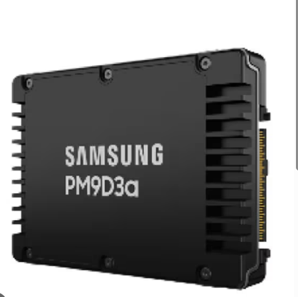 Original for Samsung PM9D3a 7.68TB PCIe 5.0 U.2 NVMe Enterprise SSD MZVL67T6HBLC-00AW7(DC25+26+)