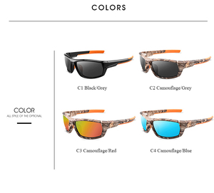 Cong đi xe đạp Lái xe gương UV400 kính an toàn thể thao Kính mát phân cực thể thao - Product Image 6