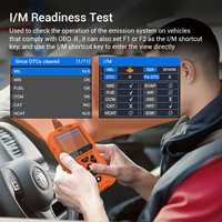 Instrument de diagnostic de panne de voiture M60 Testeur de moto Obd2 Scanner de moto de voiture Carte de lecture de code de réinitialisation ECU