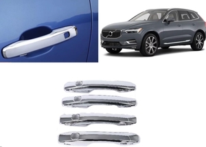 WZXD 2018 Juego de Cubiertas Decorativas Plateadas para Manijas de Puertas Laterales de Coche, Accesorios para XC60 - Product Image 2