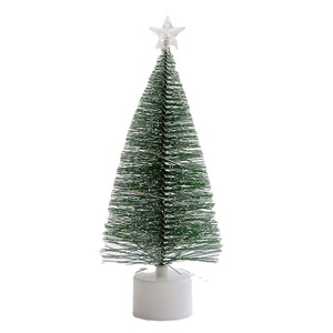 Led Artificial Mini Christmas <b>Tree</b> String Light Pine <b>Tree</b> with Bases Tabletop Decor Xmas Holiday New Year Party Home Decorations - Product Image 6