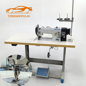 Tự động tự backstitch máy may có thể điều chỉnh phẳng lockstitch mới máy vi tính tính năng bơm bánh răng bôi trơn động cơ lõi - Product Image 1