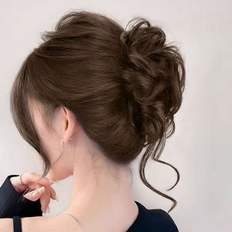 100% Remy extension per capelli vergini Casual Tincepin stile stone dritto con 8-28 pollici di lunghezza 12A grado marrone naturale - Product Image 1