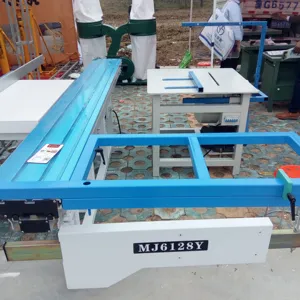 Industrial Woodworking precision Wood Cutting Panel Sliding Table Saw Machine