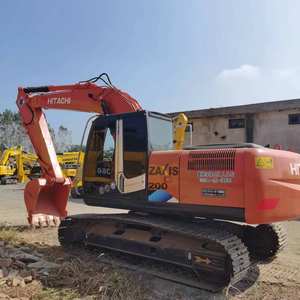 Excavadora HITACHI ZX200 Usada de Alta Calidad en Venta a Bajo Precio, Incluye Motor, Caja de Cambios, Bomba de Engranajes, Rodamientos y PLC - Product Image 4