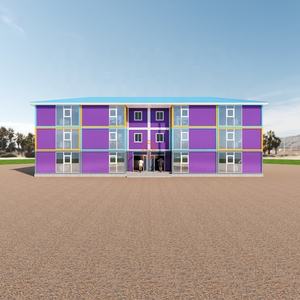 <span class=keywords><strong>บ้าน</strong></span>ภาชนะแพ็คแบบแบนสาม<span class=keywords><strong>ชั้น</strong></span>แบบพกพาสำหรับอาบน้ำ<span class=keywords><strong>2</strong></span> 3 4ห้องนอนพร้อมแผงแซนวิชทำจากเหล็ก - Product Image 4