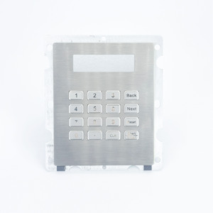 Tự dịch vụ thanh toán kiosk IP65 thép không gỉ mã hóa EPP pinpad kim loại bàn phím - Product Image 5