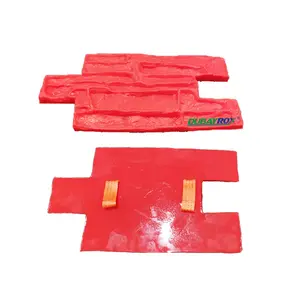 Decorative wall stamps mat stamping mould imprint concrete molds for sale