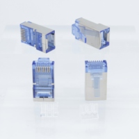 RJ45 FTP SFTP Cat6 steker berpelindung kualitas tinggi sampel gratis Harga Terendah Rj45 steker konektor berpelindung
