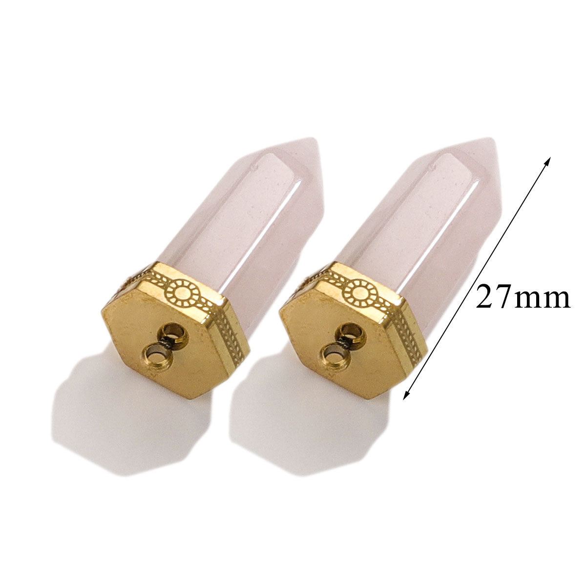 Rose quartz [4.3g each]