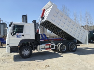 Sinotruk HOWO 8x2, un nuevo camión volquete chino pequeño blanco, los fabricantes de minivan venden camiones directos para camiones agrícolas - Product Image 4