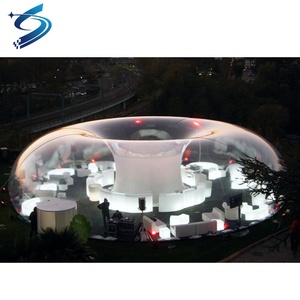 <span class=keywords><strong>Tente</strong></span> gonflable en forme de dôme pour l'extérieur, cm, grande taille, toit Transparent, Igloo, événement, fête - Product Image 2