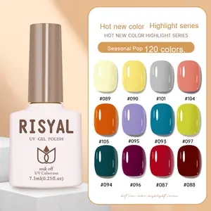 Vente en gros Ensemble complet de vernis à ongles en gel glace transparente nue pour gel UV Vernis à gel en forme d'oeil de chat Bouteille pour lampe à LED Commande minimum 1 kg - Product Image 1