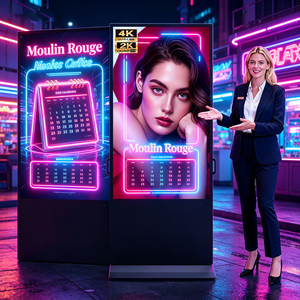 Señalización Digital <span class=keywords><strong>de</strong></span> Doble Cara en Varios Idiomas para Guía <span class=keywords><strong>de</strong></span> Visitantes <span class=keywords><strong>de</strong></span> <span class=keywords><strong>Centro</strong></span> <span class=keywords><strong>de</strong></span> Convenciones <span class=keywords><strong>Internacional</strong></span> - Product Image 1