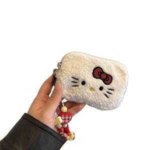 CDD Novedad: <span class=keywords><strong>Monedero</strong></span> de Peluche con Cierre de Cremallera, Bolsa Portátil de Alta Gama para Guardar Toallas Sanitarias en Invierno - Product Image 5