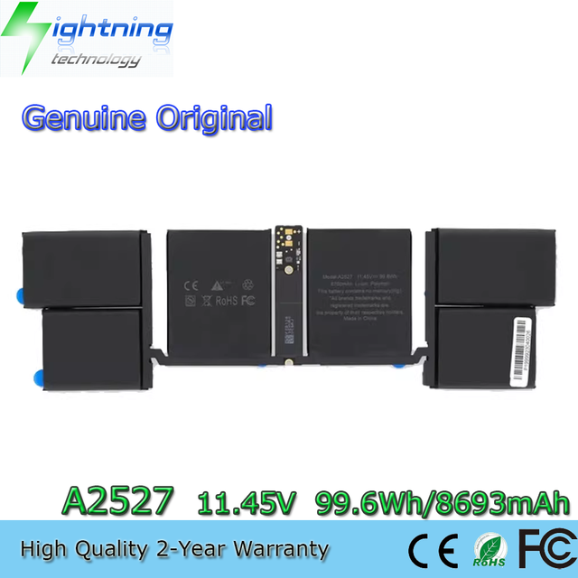 A2527 New Genuine Original Laptop Battery for Apple Macbook Pro 16'' A2485 (M1 2021 Year)