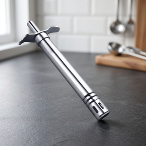 Briquet manuel en acier au carbone de qualité supérieure avec poignée en mélamine pour cuisinière, barbecue et cuisson en extérieur - Product Image 3