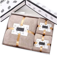Ensemble de Serviettes de Bain et de Plage en Microfibre Velours Corail Épaissi, Lot de 3 Pièces, Logo Personnalisable, pour Maison, Spa, Vente en Gros, Idéal pour Maman