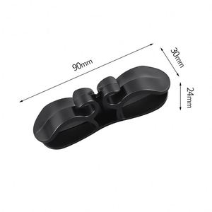 Organisateur de câbles pour cuisine en TPR souple, réutilisable pour la fixation des prises électriques domestiques, enrouleur de cordon, pince à câble - Product Image 5
