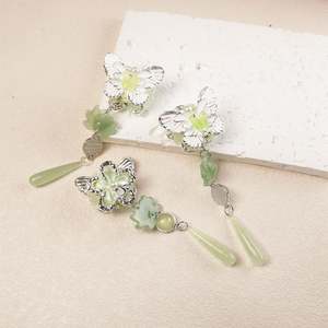 Proveedor de cuentas de pluma al por mayor, cuentas Diy de lujo Vintage para cadena de teléfono, joyería <span class=keywords><strong>Pern</strong></span> - Product Image 3