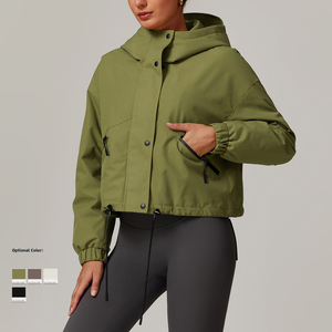 Mode <span class=keywords><strong>d</strong></span>écontracté femmes extérieur manteau hiver cordon ourlet blanc duvet de canard vestes imperméable chaud à capuche <span class=keywords><strong>doudoune</strong></span> pour les femmes - Product Image 1