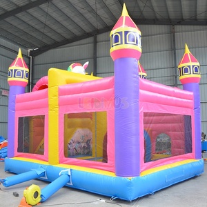 Thương mại Unicorn Inflatable Bouncer <span class=keywords><strong>Sprite</strong></span> nhảy lâu đài Wonderland chủ đề nhà bị trả lại với Slide Combo để bán - Product Image 6