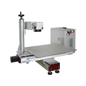 Portable industriel JPT 50W Fiber Laser Machine de marquage graveur grande taille en acier métal plaque imprimante avec déplacement <span class=keywords><strong>X</strong></span> et <span class=keywords><strong>Y</strong></span> axe - Product Image 1