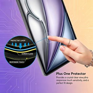Protector de Pantalla de Vidrio Templado Antirrayaduras para Tablet <span class=keywords><strong>iPad</strong></span> 9H, para <span class=keywords><strong>iPad</strong></span> <span class=keywords><strong>Air</strong></span> 11 2026 - Product Image 4