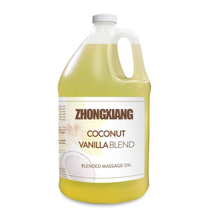Le fabricant fournit en gros de l'huile de massage corporel à la <span class=keywords><strong>vanille</strong></span> avec de l'huile de noix de <span class=keywords><strong>coco</strong></span> fractionnée huile essentielle de <span class=keywords><strong>vanille</strong></span> naturelle et de jasmin - Product Image 1